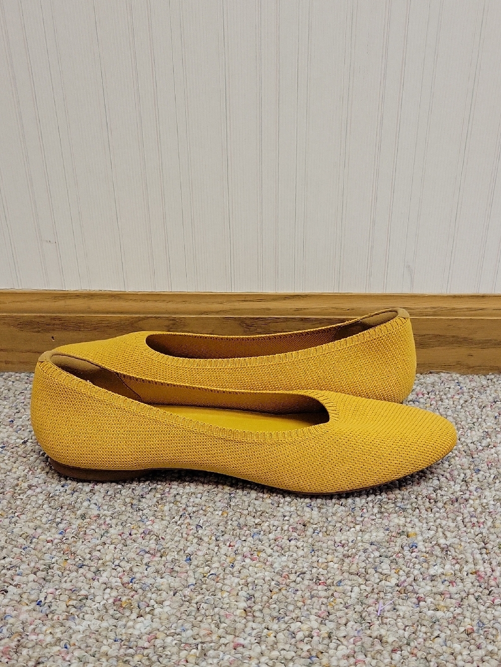 Vivaia Aria Cloudwalker Knit Round Toe Ballet Flats  Sz 41.5 (US 10). Office - Picture 4 of 8